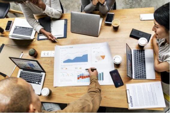 utilidad de Maximise ERP cloud para dar seguimiento a un proyecto